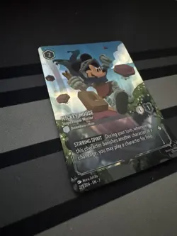 Disney Lorcana enchanted Mickey Mouse-Inspirational Warrior - Image 2