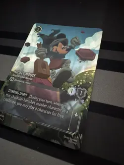 Disney Lorcana enchanted Mickey Mouse-Inspirational Warrior - Image 3