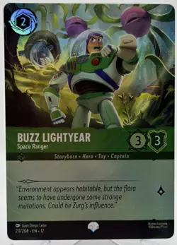 Buzz Lightyear - Space Ranger - Disney Lorcana Wilds Unknown - Epic #211 🔥🔥🔥 - Image 1