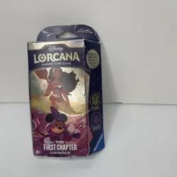 Disney Lorcana Starter Deck Amber Amethyst New Sealed First Chapter Moana Mickey 4050368981691 - Image 3