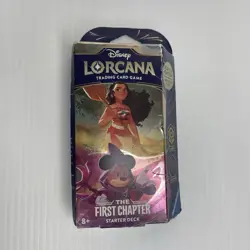 Disney Lorcana Starter Deck Amber Amethyst New Sealed First Chapter Moana Mickey 4050368981691 - Image 4