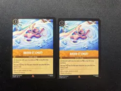 Disney Lorcana Akood Et Emuti 29/204 Winterspell Rare X 2 - Image 1
