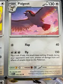 x6 pidgey pidgeotto pidgeot pokemon cards Lot Ex Holo Evolution Rare cute Bird - Image 4