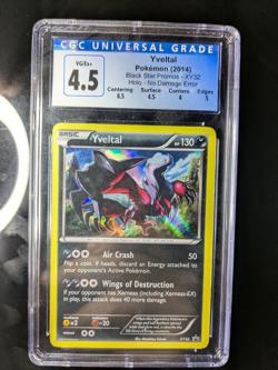 Yveltal XY32 NO DAMAGE ERROR Misprint 2014 Pokemon Card 4.5 - Image 2