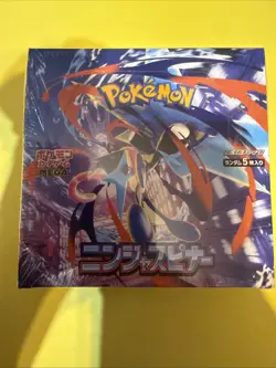 Ninja Spinner Booster Box Pokemon Card Game Mega M4 Japanese w/shrink In Hand - Image 1