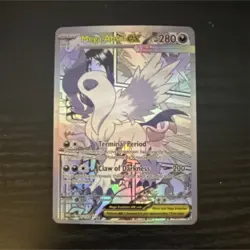 Pokemon Mega Absol EX. FAN ART Pokemon Card. Comic Theme Pokemon Card. US Seller - Image 1