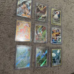 Pokemon Tcg Lot of 9 Full Art cards, English and Japanese Lot #10 - Image 5