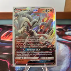 Reshiram GX SM137 Holo Card Sun & Moon Promo, Near Mint Condition - Image 1