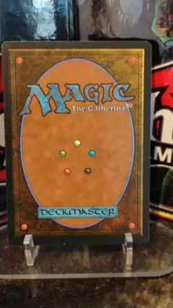 EMERALD DRAGONFLY Italian Version MAGIC The Gathering 1995 SUMMON Trading Card - Image 2