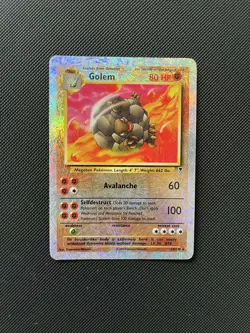 Reverse Golem Pokemon Card Legendary Collection 14/110 - Image 1