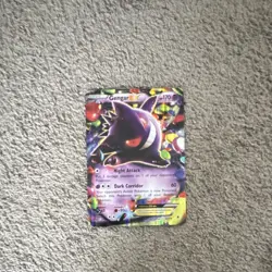 Jumbo card Pokemon Gengar EX Ultra Rare Full Art Holo 34/119 XY Phantom Forces - Image 1