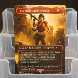 Magic: The Gathering Passionate Archaeologist Rare Full Art Regular M 2220 - Image 1