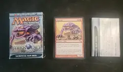 Magic the Gathering MTG Mirrodin Sacrificial Bam Theme Deck Unsealed - Image 1