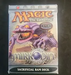 Magic the Gathering MTG Mirrodin Sacrificial Bam Theme Deck Unsealed - Image 2