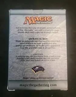 Magic the Gathering MTG Mirrodin Sacrificial Bam Theme Deck Unsealed - Image 5