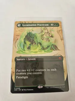 Germination Practicum Borderless MTG SOS Nm/M - Image 1