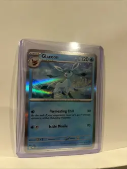 Pokemon TCG - Prismatic Evolutions - Holo Rare - Glaceon - 025/131 - Image 3