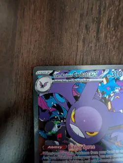 Pokemon TCG Destined Rivals Team Rocket's Crobat EX Card 234/182 - Image 3