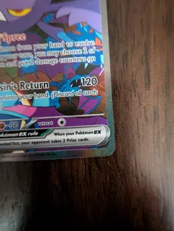 Pokemon TCG Destined Rivals Team Rocket's Crobat EX Card 234/182 - Image 4