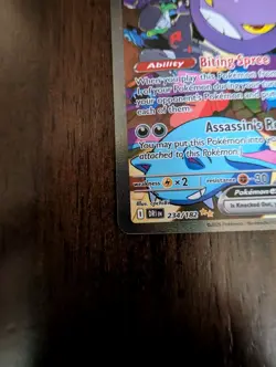 Pokemon TCG Destined Rivals Team Rocket's Crobat EX Card 234/182 - Image 5