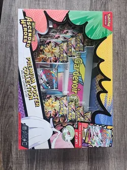 Pokemon TCG Ascended Heroes Premium Poster Collection Mega Gardevoir Box - Image 1