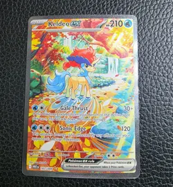 Keldeo EX 167/086 Special Illustration Rare Holo Sv: White Flare Pokemon TCG - Image 1