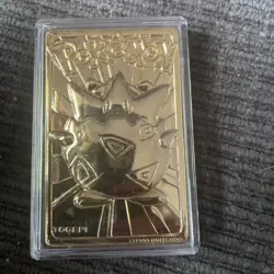 Pokemon 23k Gold Plated Togepi Trading Card 1999 Burger King - Image 3