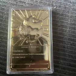 Pokemon 23k Gold Plated Togepi Trading Card 1999 Burger King - Image 4