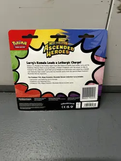 Pokemon TCG Mega Evolution Ascended Heroes Larry’s Komala 2 Pack Blister - Image 4