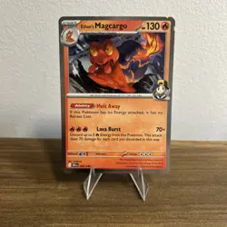 Ethan's Magcargo (036/182) COSMOS HOLO - Pokemon Destined Rivals - Image 1