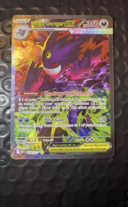 Pokemon TCG Mega Gengar EX 284/217 SIR Ascended Heroes English Very Minty!! - Image 1