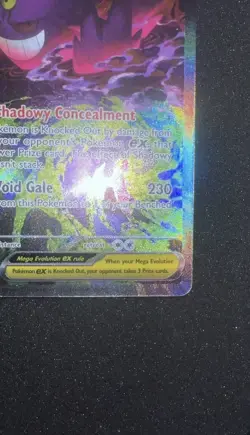 Pokemon TCG Mega Gengar EX 284/217 SIR Ascended Heroes English Very Minty!! - Image 3