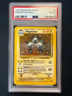 PSA 4 Magneton Holo #9 – 1999 Pokemon Base Set - Image 1