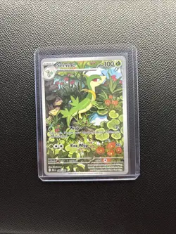 2025 Pokemon Servine 088/086 Illustration Rare Sv: Black Bolt Full Art NM/M+ - Image 1