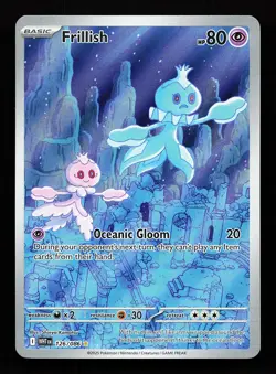 Frillish 126/086 Illustration Rare White Flare Pokemon Card - Image 1