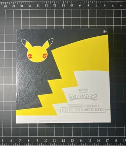 Pokemon Center Celebrations Elite Trainer Box ETB 25th Anniversary SEALED!!! 820650809866 - Image 1