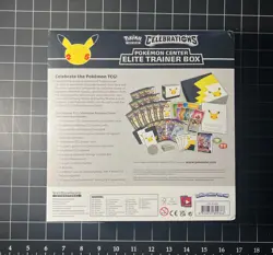 Pokemon Center Celebrations Elite Trainer Box ETB 25th Anniversary SEALED!!! 820650809866 - Image 2