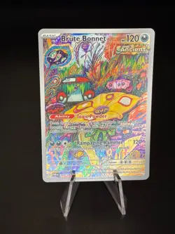 Brute Bonnet 207/182 Illustration Rare Paradox Rift Pokemon Near Mint - Image 1