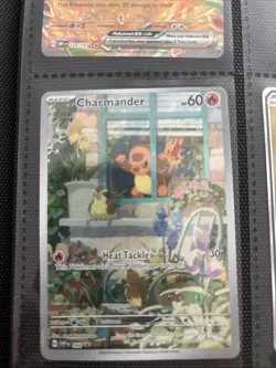 Pokemon TCG Charmander Window Full Art - Image 1