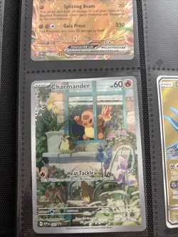 Pokemon TCG Charmander Window Full Art - Image 3