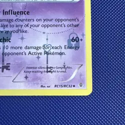 Pokemon Meowstic RC15/RC32 Generations Holo Uncommon 2016 LP - Image 4