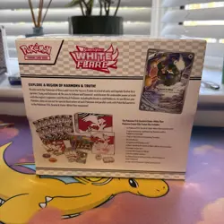 Pokemon TCG White Flare Pokemon Center Elite Trainer Box Sealed - Image 3