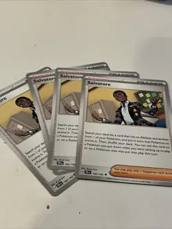 x4 Salvatore 160/162 - Temporal Forces Pokemon TCG NM/M - Image 1