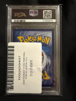 PSA 10 Morty’s Conviction SIR #211/162 Temporal Forces Pokemon 2024 - Image 2