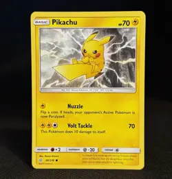 Pikachu 66/236 Common Cosmic Eclipse Pokemon Near Mint - Image 1
