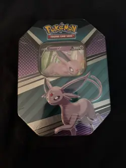 Pokemon TCG V Heroes Tin - Espeon V - Factory Sealed - Image 1