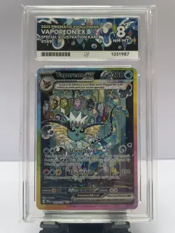 Pokemon TCG - Vaporeon ex 149/131 - SIR - Prismatic Evolutions - ACE 8 - Image 1