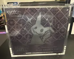 Paldean Fates Pokemon Center Exclusive Sealed Elite Trainer Box w Acrylic Box - Image 1
