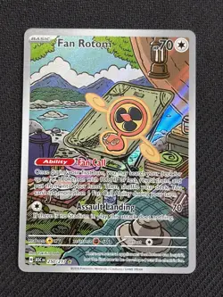 Pokemon TCG Fan Rotom Ascended Heroes Illustration Rare 250/217 NM - Image 1