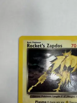 Pokemon Rocket's Zapdos 15/132 Gym Challenge Holo Rare Basic 70 HP English 2000 - Image 2